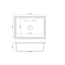 Ver imagem 5 de Kit Cuba Cozinha Gourmet Aço Inox 60x42 Cm e Torneira Flexível Brinovar