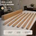 Ver imagem 7 de Kit 4 Perfil 2 Metros Acabamento para Painel Ripado