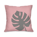 Ver imagem 2 de Kit com 4 Capas para Almofadas Decorativas Folhas Rosas