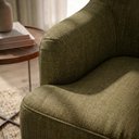 Ver mais imagens de Poltrona Decorativa Naomi Base Giratoria Linho Color Trend Tca 307 Moll