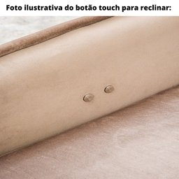 Poltrona Reclinável Mh-1217 Herval Estofada Motorizada Veludo Cinza C - 5