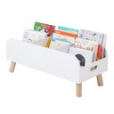 Ver imagem 1 de Porta Livros Revisteiro Infantil De Chão c/ pé palito - Montessori - 80cm