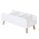 Ver imagem 3 de Porta Livros Revisteiro Infantil De Chão c/ pé palito - Montessori - 80cm