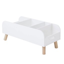 Porta Livros Revisteiro Infantil De Chão c/ pé palito - Montessori - 80cm - 3