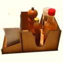 Ver imagem 1 de Porta Guardanapo e Temperos em Mdf - Kit 10 Unidades