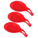 Ver imagem 1 de Kit 3 Descanso Apoio Talheres Suporte Colher Pia Cozinha