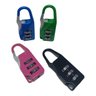 Cadeado 21mm Armário Academia Cadeado Senha Mala De Viagem 4 Unid Monaliza Cadeado Senha 21mm kit 4  - 1
