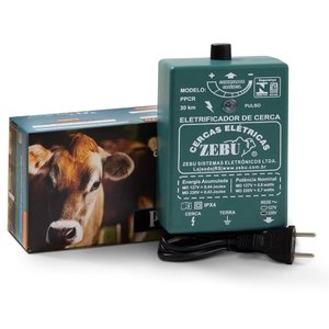 Eletrificador de Cerca Elétrica Zebu, Bivolt, Ppcr