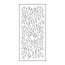 Painel Vazado Divisória Mdf Barcelona Branco Decore Painéis e Divisórias 0,90x2,20m - 3