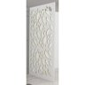 Painel Vazado Divisória Mdf Barcelona Branco Decore Painéis e Divisórias 0,90x2,20m - 2