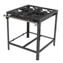 Ver imagem 1 de Fogão Industrial 4 Bocas (2 Queim. Simples e 2 Queim. Duplo) Pmsd-42 G2 - Progás