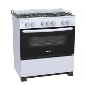 FOGAO 6 BOCAS VENAX PICASSO GIII BRANCO GAS GLP