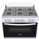 Ver imagem 2 de FOGAO 6 BOCAS VENAX PICASSO GIII BRANCO GAS GLP