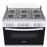 FOGAO 6 BOCAS VENAX PICASSO GIII BRANCO GAS GLP - 2