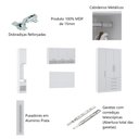 Ver imagem 3 de Guarda Roupa Dormitório Modulado Alpes Casal 1,58 m Queen - Roupeiro Luciane M04:Rosa
