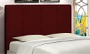 Ver imagem 3 de Cabeceira Estofada Box Casal Queen Size Encosto para Cama Hylux 164x126 Cm Marsala