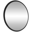 Ver imagem 7 de Espelho Redondo de Parede Estilo Minimalista 80 Cm - Preto