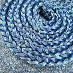 10 Metros Cordão Nylon para Rodapés e Carpete - Cor Azul - 4