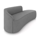 Ver imagem 7 de Sofá 4 Lugares Orgânico 220cm Morgan e 2 Poltronas Lua Suede Grafite D03 - D'Rossi