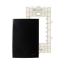Ver imagem 1 de Placa Cega com Suporte Margirius Sleek 4x2 Preto Ebony