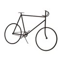 Ver imagem 1 de Escultura bicicleta decorativa em metal preto - Mart