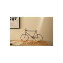 Ver imagem 2 de Escultura bicicleta decorativa em metal preto - Mart