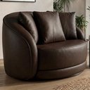 Ver imagem 2 de Poltrona Decorativa Maya Base Giratoria Courino Tcs 721 Moll