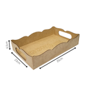 Ver imagem 2 de Bandeja Personalizada com Logo (35x23x6,5) MDF CRU