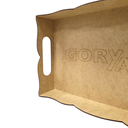 Ver imagem 5 de Bandeja Personalizada com Logo (35x23x6,5) MDF CRU