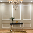 Ver imagem 2 de Rodameio Boiserie EVA Autocolante 3,8cm Rm61 2 Metros MeuRodapé