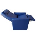 Ver imagem 4 de Poltrona Hospitalar Reclinável Azul Marinho Medcombo