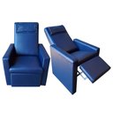 Ver imagem 6 de Poltrona Hospitalar Reclinável Azul Marinho Medcombo