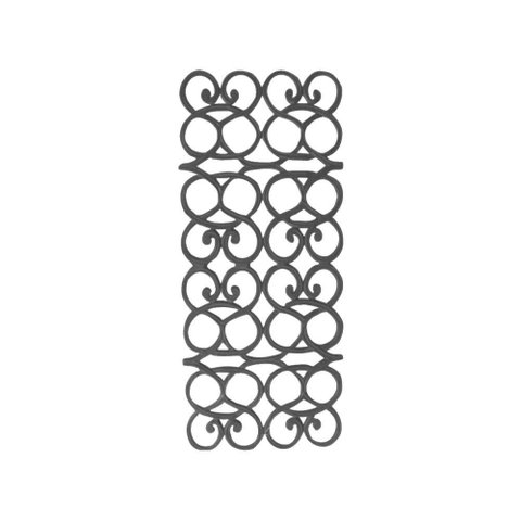 Grade Ferro Fundido Inglesa Sacada Varanda Escada 44x92cm