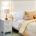 Ver imagem 5 de Abajur Sofia para Quarto Cúpula Tecido de Linho