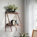 Ver imagem 3 de Conjunto de 2 Mesas de Cabeceira em Aço Begônia CabeCasa MadeiraOriginals