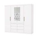 Ver imagem 2 de Guarda Roupa 4 Portas 6 Gavetas 2 Espelhos Xline -grand Line