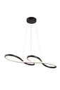 Ver imagem 1 de Pendente Moderno Preto 80cm Led 36w 3000k Bivolt 14533-pl