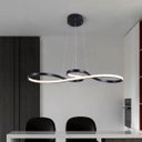 Ver imagem 2 de Pendente Moderno Preto 80cm Led 36w 3000k Bivolt 14533-pl