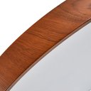 Ver imagem 2 de Lustre Pendente Nordecor Oris 2455 60cm Imbuia Led Bivolt