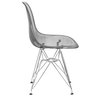Cadeira Charles Eames Cristal Eiffel Designer  - 3