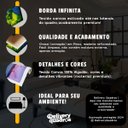 Ver imagem 6 de Conjunto Quadros Decorativos Florais Dourado para Sala de Estar Hall em Tecido Canvas Grandes