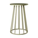 Ver imagem 1 de Base Cone Mesa Jantar Cozinha Aço para Tampo Vidro ou Madeira 50cm