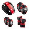 Kit de Proteção Infantil com Capacete Cotoveleiras Joelheiras e Luva Tam, Único Atrio - Es198out [re - 3