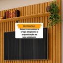 Ver mais imagens de Painel Ripado para TV até 65 Polegadas MDF 160CMX220CM 1 Prateleira em Roma