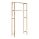 Ver imagem 5 de Gabinete Banheiro Moderno Armario Armazenador Suspenso Technox Marron