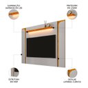 Ver imagem 3 de Painel para Tv Suspenso 75 Pol 180cm Marina Off/naturalle B02 - Mpozenato