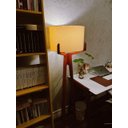 Ver imagem 3 de Luminária Abajur de Chão Viena Desmontável em Madeira para Sala