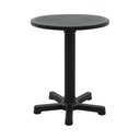 Ver imagem 1 de Mesa Redonda Capri Eco em Polipropileno Preto Tramontina Tramontina Delt