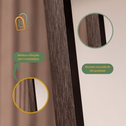Espelho Grande Oval Base Reta com Moldura Metal Corpo Inteiro 170 X 70 Cm C/suporte de Chão - 4