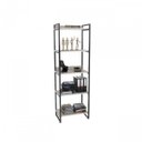 Ver mais imagens de Conjunto Industrial 2 Peças com 1 Escrivaninha 90cm e 1 Estante 60cm 5 Prateleir Branco